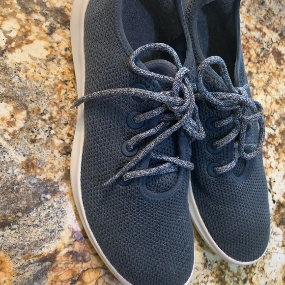 Allbirds Blue Tree Runners Sneakers size 11 - Picture 7 of 14